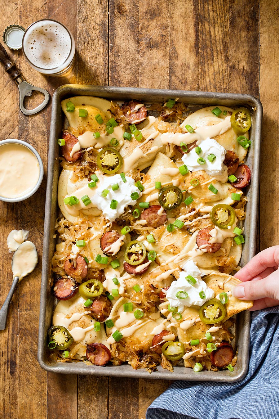 Pittsburgh Pierogy Nachos by Carla Cardello Food Photographer